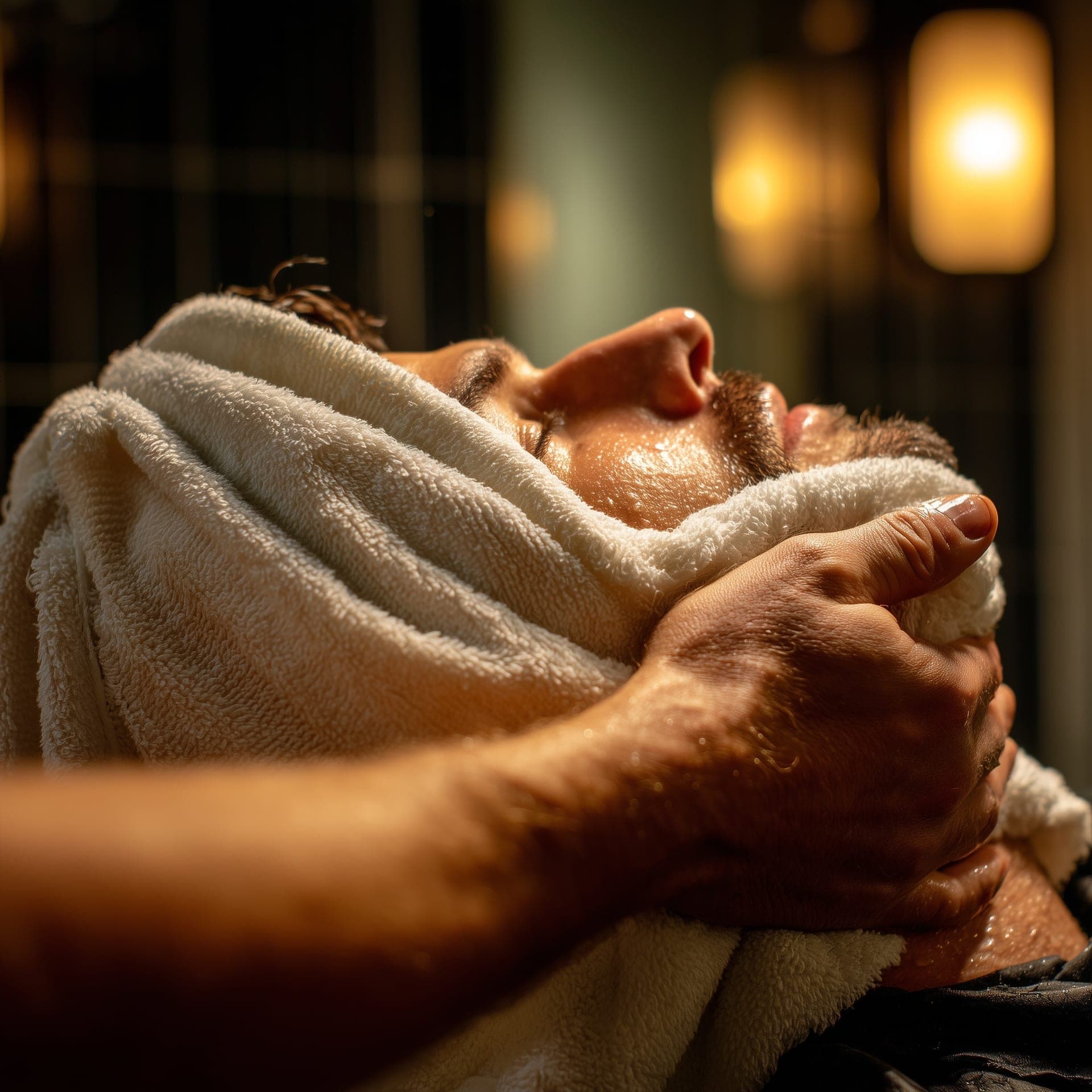 Hot Towel Shave
